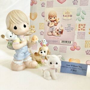 Exclusive 5th Anniversary Precious Moments Fun Club 'Lost Without You' Figurine
